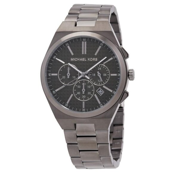 NWT Authentic Michael Kors Lennox Chronograph Quartz Green Dial Men's Watch - Picture 1 of 3